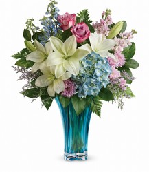 Teleflora's Heart's Pirouette Bouquet from Backstage Florist in Richardson, Texas